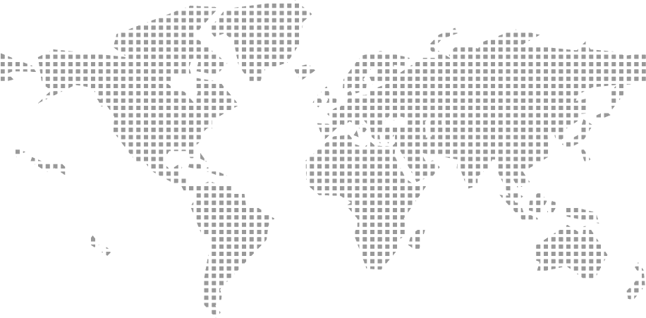 World map with server locations