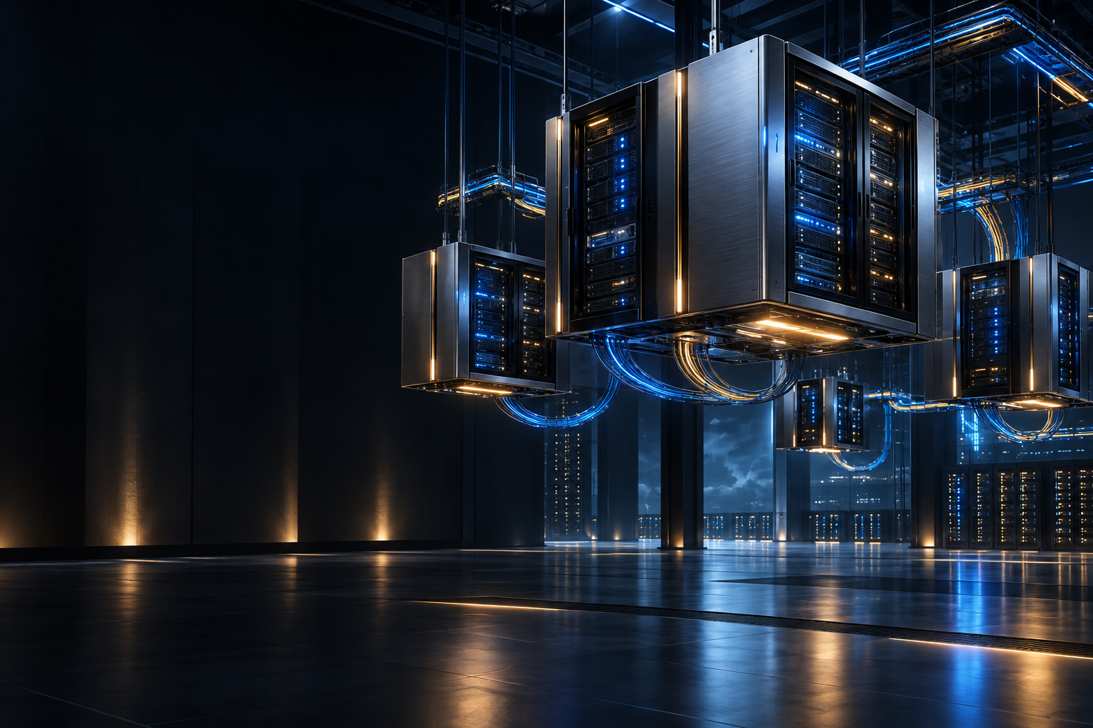 One site today. More tomorrow. — conceptual hosting illustration